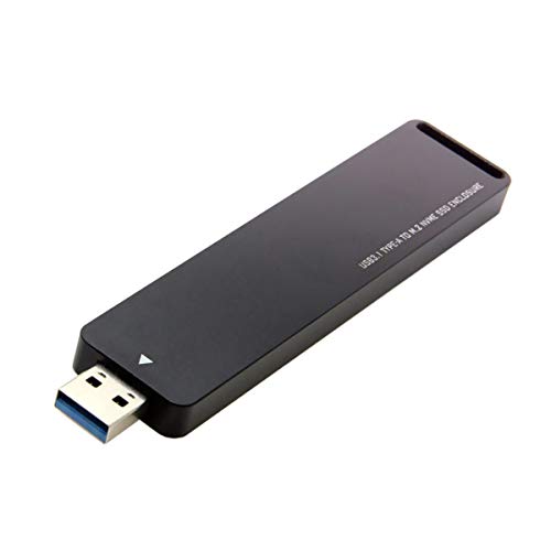 Adaptador M.2 NVMe a USB soluciona falta de espacio conectando SSD sin cable