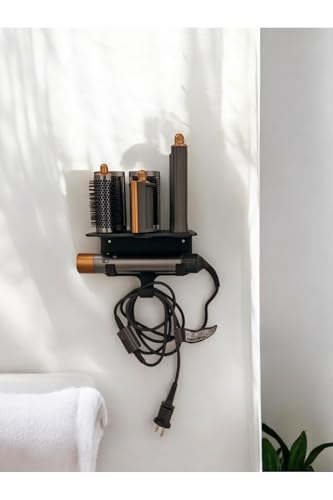 Düzenleyici — Dyson Airwrap ile uyumlu Stand, Saç Şekillendirici Organizer Standı, Duvara Monte, qwv34wqbr3r