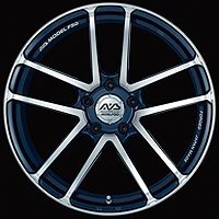 美品　YOKOHAMA AVS F50 19インチ Yokohama AVS Model F50 Wheels