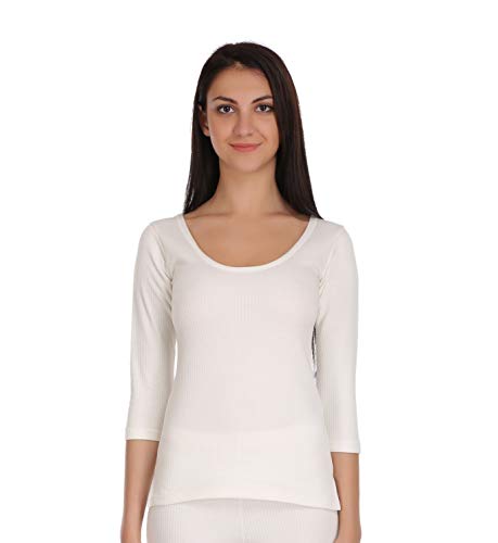 Selfcare Women's Thermal 3/4 Sleeve Top Soft & Warm Poly Cotton Winters Wear Vest