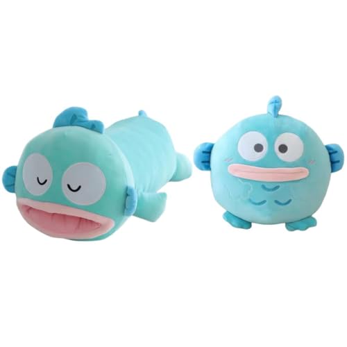 ハンギョドン ぬいぐるみ 抱き枕 横寝用抱き枕 クッション 抱きまくら 携帯枕 ぬいぐるみ枕 人魚ハントン 萌えグッズ コスプレ小物 可愛い 高弾性 柔らかい 多機能 寝具 装飾枕 車用 家庭用 部屋 贈り物 記念品 応援グッズ 誕生日 プレゼント (A-