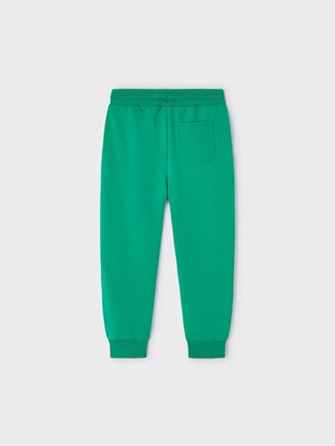 Mayoral Basic Cuffed Fleece Trousers for Boys Chlorophyl2