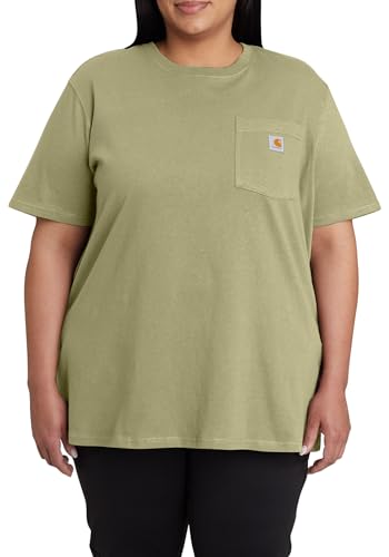 Image of Carhartt Women's Iconic WK87 Pocket T-Shirt Closeout