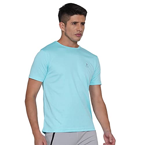Image of Men's DRI FIT Sports Tshirt /SWEATPROOF /Anti Microbial /Extra Stretch /for Pickleball, Gym, Training, Badminton, Cricket, Tennis, Yoga, Golf (All Sports) All Colours & Sizes, Full & Half Sleeves
