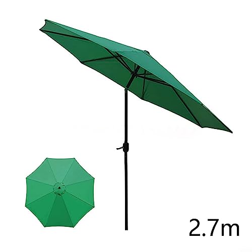 Toile de rechange parasol 8 bras facile à installer diamètre 2.7m - 4