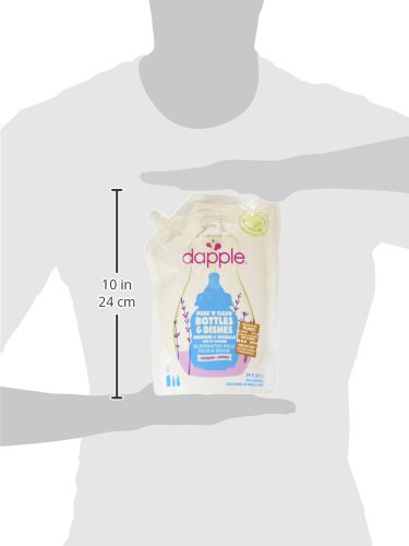Dapple: Refill Pack: Baby Bottle And Dish Liquid, Lavender 34 Oz #TOP6