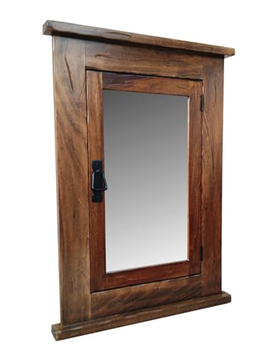 Primitive-Mission-Recessed-Medicine-CabinetRusticSolid-Wood-Handmade Primitive Mission Recessed Medicine CabinetRusticSolid Wood Handmade