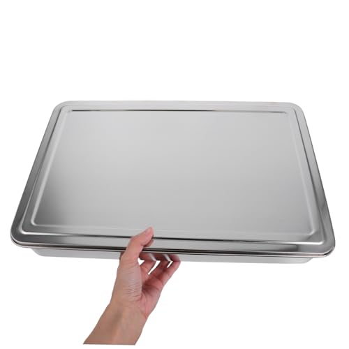 Plat de cuisson en inox rectangulaire idéal pour repas de famille - 5