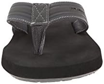 Quiksilver Men's Monkey Wrench 3 Point Sandal, Grey/Black/Grey, 7 M US | Image 1