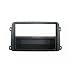 Sound-way Kit Montaje Autoradio, Marco 1 DIN Radio de Coche, Adaptador Antena,...