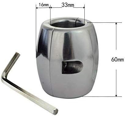 2018 New Real Heavy 304 Stainless Steel Stretching Chastity Male Ball