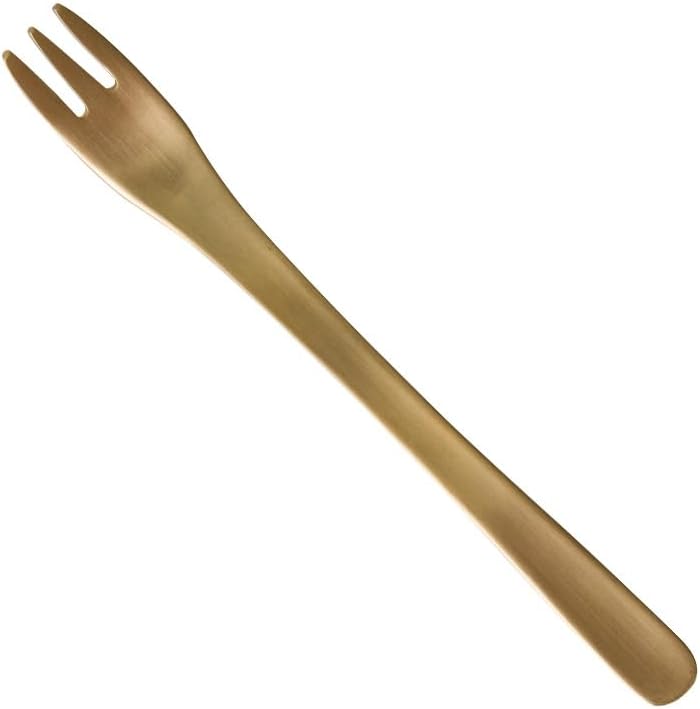 Flatware Silverware Set, 1/4/6/8/10/12 Pcs 304 Stainless Steel Three-tooth Cake Fork Dessert Fork Small Fork Fruit Fork, Tableware Cutlery Set(Black,12 Pieces)