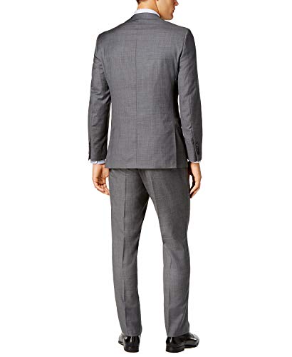 Calvin Klein Mens Extra Slim Formal Tuxedo, Grey, 46 Long / 39W X Unfinishedl #TOP2
