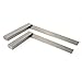 BIG HORN 19274 2pc Precision Steel Square Set