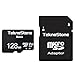 TEKNOSTONE Basic 128GB Micro SDXC Memory Card with Adapter Up to 90MB/s Read Speed U3 V30 A1 Rated HD Video Support TF Card for Dashcams Security Cameras Tablets Phones (1 Pack)