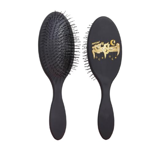 多機能ハロウィンヘアブラシ マッサージ機能付き 女性と男性用 快適なヘアスタイリングツール