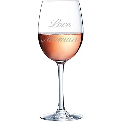 Ocadeau Copa de vino grabada personalizada Cover