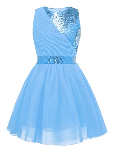 Vestido de novia para niñas de gasa para fiesta de cumpleaños