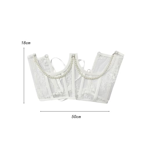Ceinture corset en dentelle de créateur pour femme moderne - 3