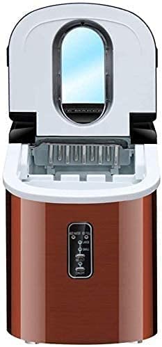 MHGD Elektrische Eismaschine, tragbare Eiswürfelbereiter, 10 kg/24 Stunden Edelstahl, selbstreinigende Eisbrecher für… – Bild 4