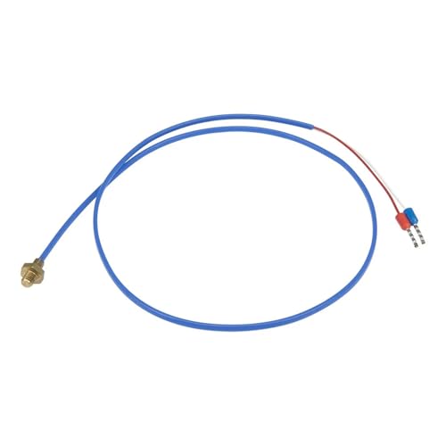 Termopar tipo K M4 para impresora 3D con cable de 0,5m y sensor de temperatura de tornillo 3