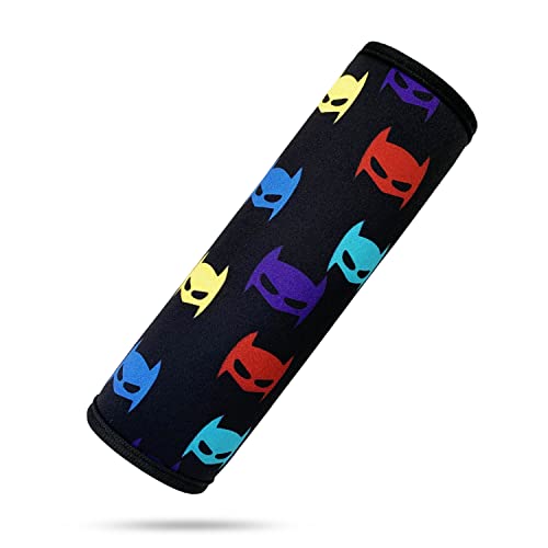 Image of Seat Belt Cover for Kids, Seat Belt Pad for Boys Girls, Car Seat Straps Shoulder Pads for Kids, Kid's Seat Belt Cushion, Shoulder Strap Pad, 1 Piece （MASK）