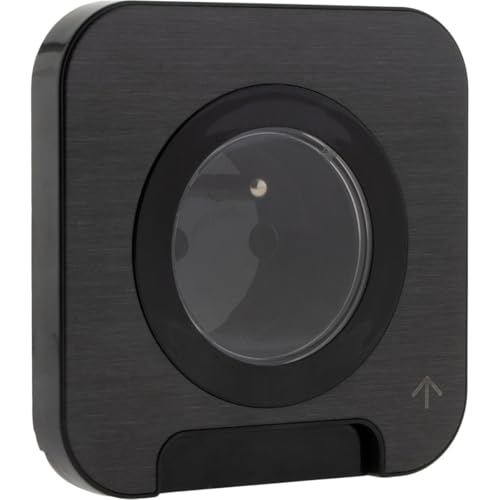 ProTec Prise étanche Cover IP44 16A - métal brossé Noir