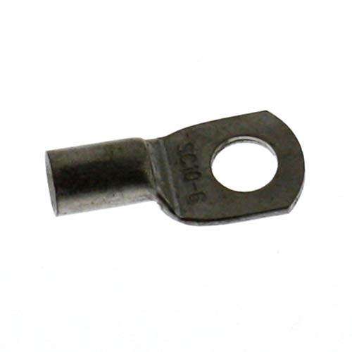 SeKi 14083 Tube Cable Lug, 10 mm, Pack of 10 Terminal, Hole Diameter: M6, 10mm²