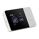 Smart WiFi Thermostat – Heat Cool Temperature Controller | Touchscreen Programmable Room Control | App & Voice Control Compatible | for House RV Hotel Living Room Bedroom Bathroom Indoor Climate