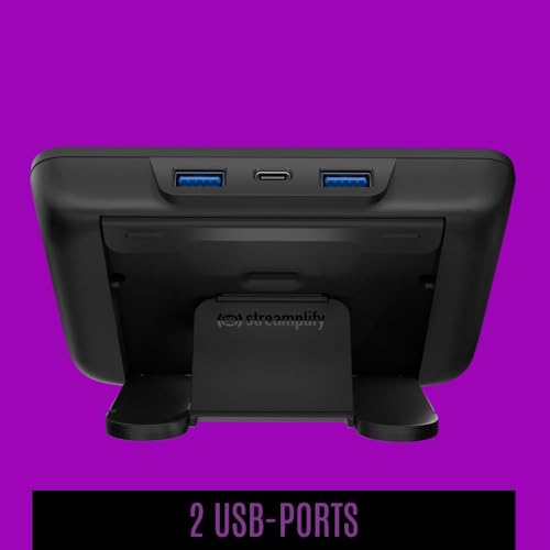 Stream Controller Streamplify STREAMING DECK ONE noir boitier de controle de diffusion