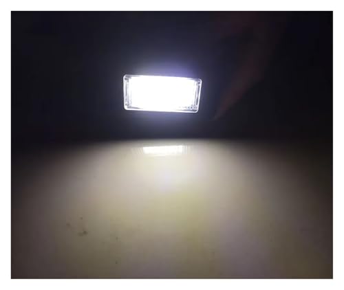 Luces de matrícula LED para VW Golf Jetta Passat Touran 2011 4