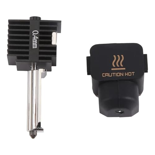 ミニノズルアセンブリホットエンドキット 硬化鋼 Bambu Lab A1 3Dプリンター対応 0.4MM用