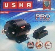 Image of USHA Sewing Machine Industrial Motor PRO Model(Umbrella Model)- Sewing Machine Motor,Black