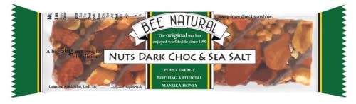 BE NATURAL NUT,DARK CHOC&SEA SALT 18/50G