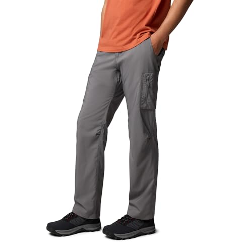 Pantalon Columbia Silver Ridge en nylon ripstop résistant gris 38