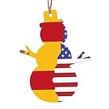 Fácil de colgar: cada adorno viene con una cuerda de yute de 30 cm para colgar y exhibir fácilmente. Ligero, fácil de colocar en cualquier espacio