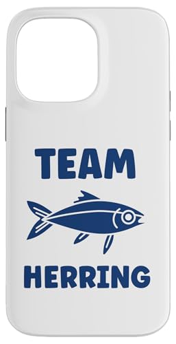 Small Cute Herrings Simple Minimalist Fish team Herring X}zP[X iPhone 14 Pro Max p