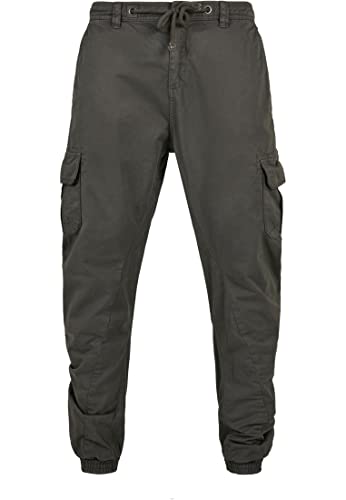 Urban Classics Cargo Jogging Pants Uomo Pantaloni Modello Cargo Carbone Xxl 100% Cotone Regular - 5