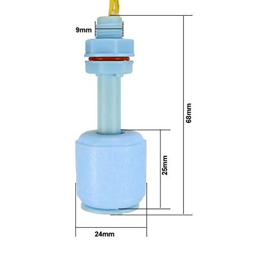 Sourcingmap ZP5210-P Plastic Blue Tank Pool Liquid Water Level Sensor Vertical Float Switch - Image 2