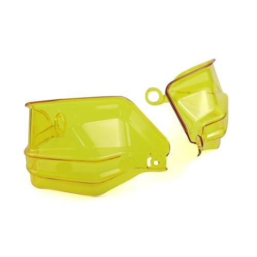Protecteur frein et embrayage jaune avec pare-vent moto Z900 Z1000