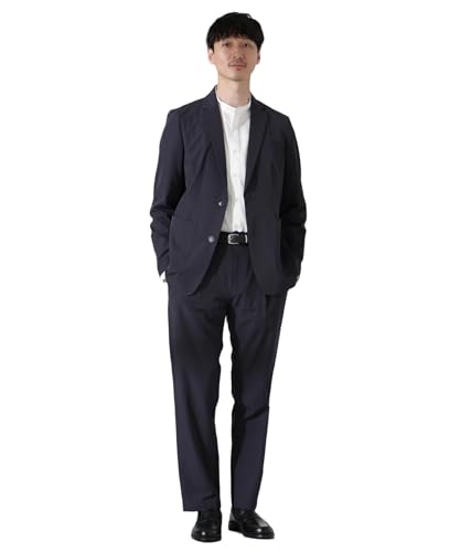 ナノユニバース スーツセットアップ 黒 リネン 本切羽 Mサイズ Amazon.co.jp: ナノ・ユニバース(NANO universe): 【MEN】スーツ