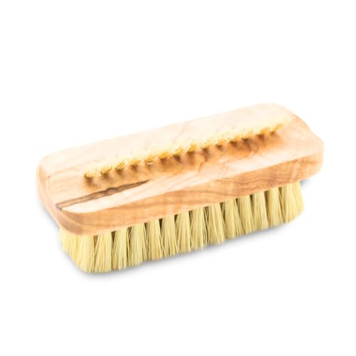 DOJA Barcelona Cepillo Madera para Uñas Diseño Compacto y Portátil - Cepillo Uñas Manos con Mantenimiento Fácil y Duradero, Efectividad en Limpieza Extra Profunda - Limpiar Manos, Niños, Bebe