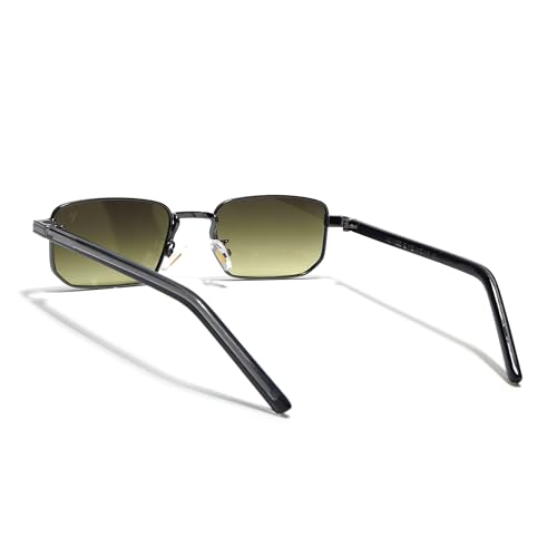 Image of Voyage Rectangle Polarized Sunglasses for Men & Women