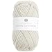 Produktbild Rico Design Essentials Vegan Cashmere aran, 50g, 100% Polyamid (01 creme)