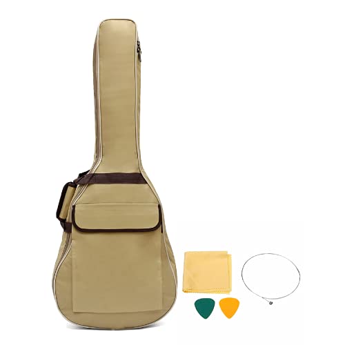Housse de transport pour guitare – 104 cm – Double sangles rembourrées – Imperméable – Résistant aux chocs – Fond en… - Les Beatles, Paul McCartney, John Lennon, RIngo Starr, George Harrison Housse de transport pour guitare - 104 cm - Double sangles rembourrées - Imperméable - Résistant aux chocs - Fond en…