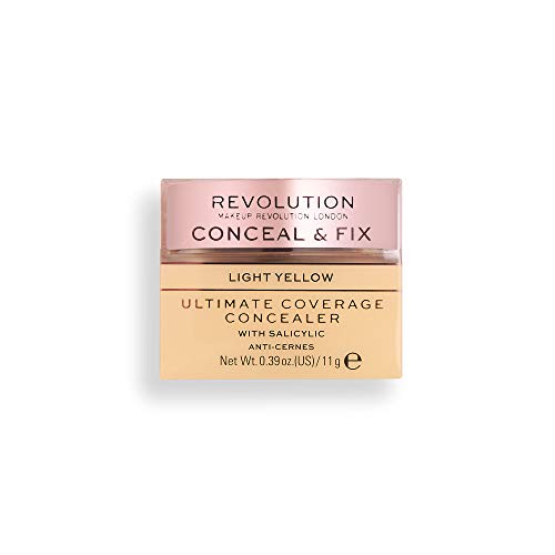 Revolution Conceal and Fix Ultimate Coverage Corrector Amarillo Claro