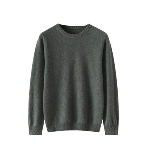 Mens Pullover Sweater Slim Fit Crew Neck Solid Color Long Sleeve Casual Pullovers