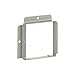 Wiegmann PA0404 Wireway, Panel Adapter, 4X4 Sq in, Gray