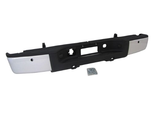 Painted White Rear Step Bumper Assy With Sensor Hole For 07-13 Silverado 1500 Light Duty Gm1103149 #TOP2