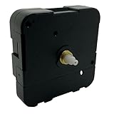 New Replacement Quartz 1668 Ticking Clock Movement Mechanism Motor for Repair (Short 3mm Gold Thread)